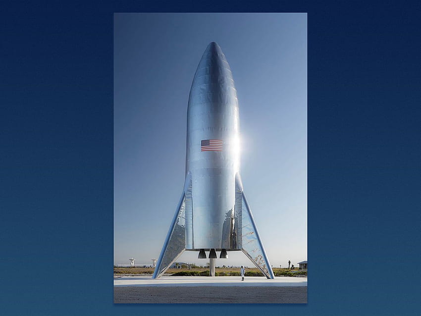 O novo foguete de teste da SpaceX tomba graças aos fortes ventos do Texas - The Verge, Spacex Starship papel de parede HD