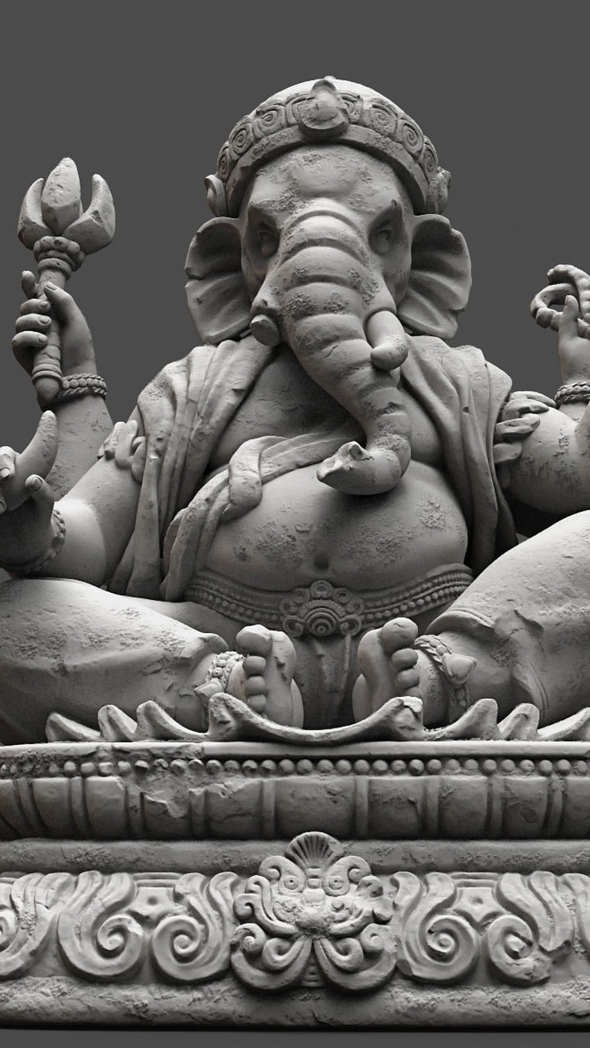 3d Ganesh, Big Statue, lord ganesh HD phone wallpaper | Pxfuel