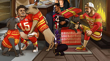 Did this NFL Christmas graphic predict the 49ers and Chiefs would