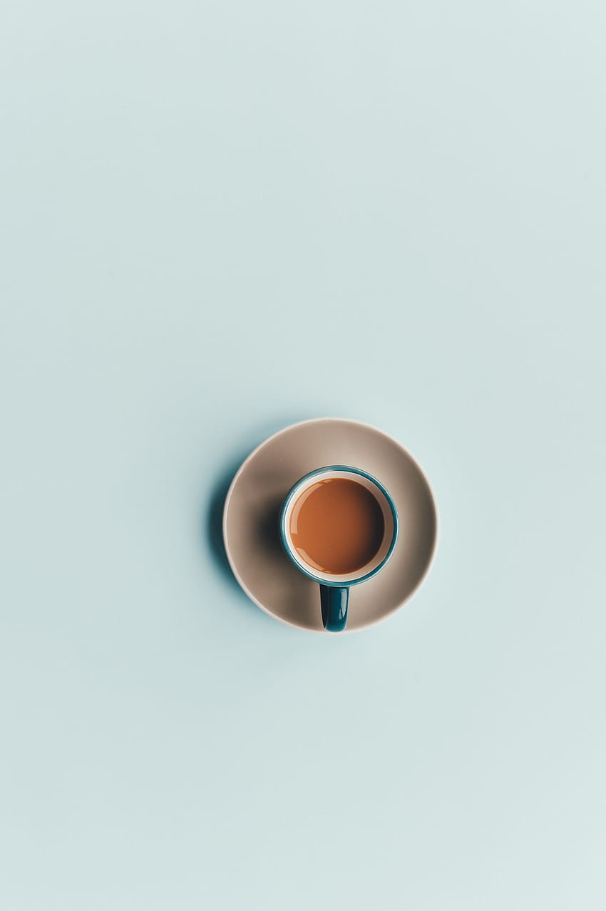 kawa, filiżanka, minimalizm Tapeta na telefon HD