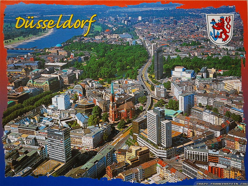 Düsseldorf, Düsseldorf papel de parede HD