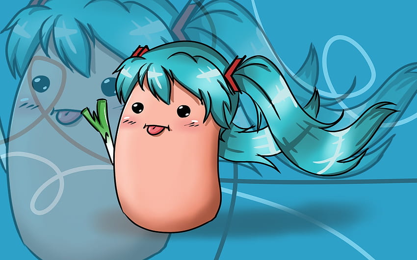 Potato Cute Anime Humanized Smiling Cartoon Vegetable Food Character Emoji  Vector Illustration Stock Vector - Illustration of ridiculous, sticker:  88358574
