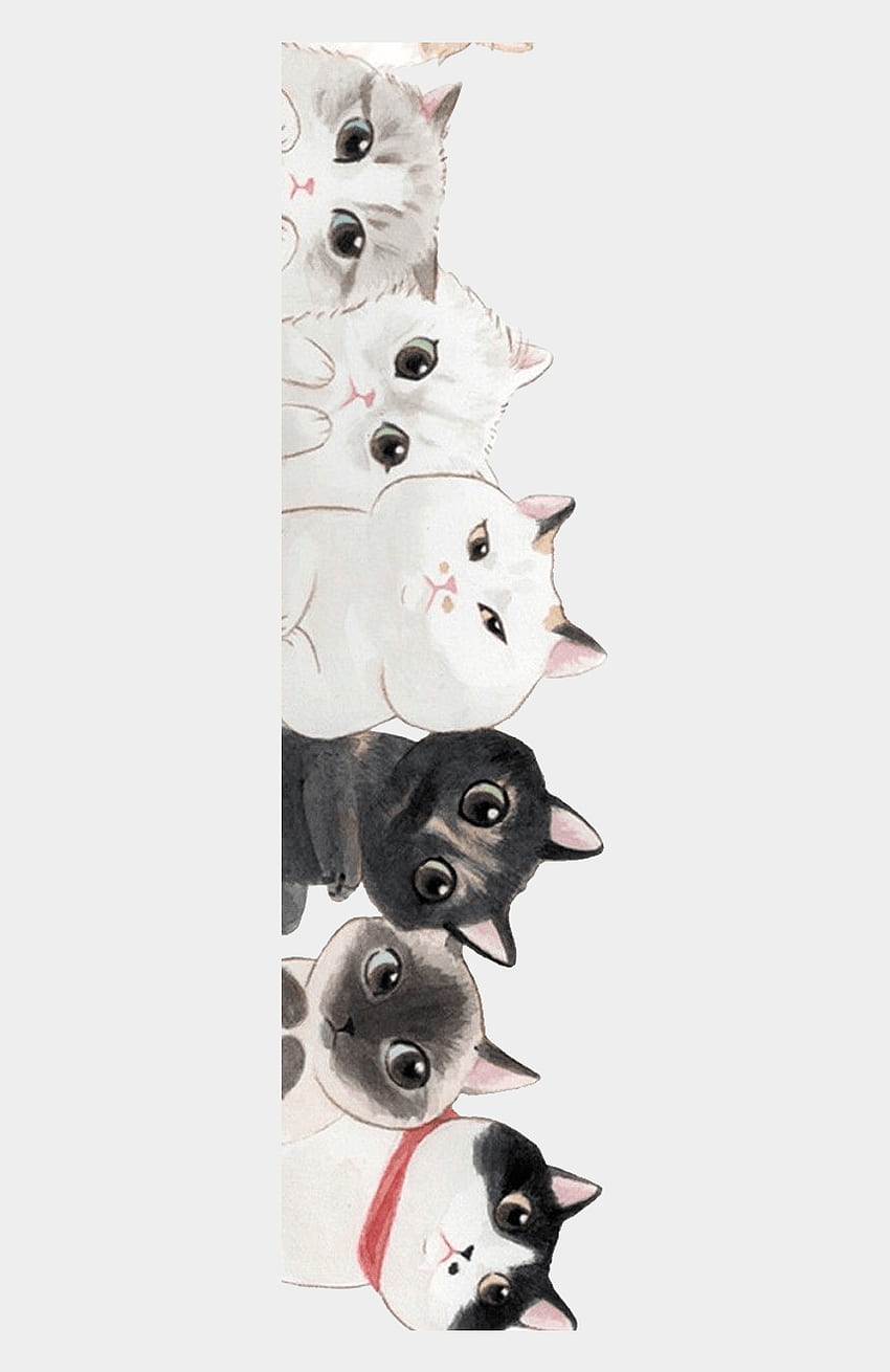 子猫の漫画の猫 - かわいい猫の漫画、クリップアート＆漫画 - Jing.fm HD電話の壁紙