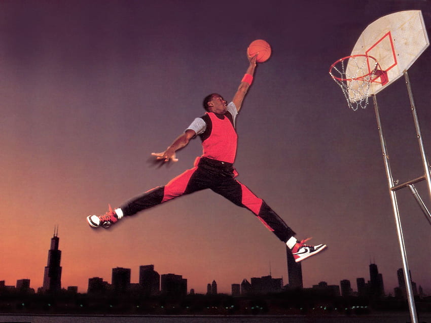 Download Michael Jordan Iconic Dunk Wallpaper  Wallpaperscom
