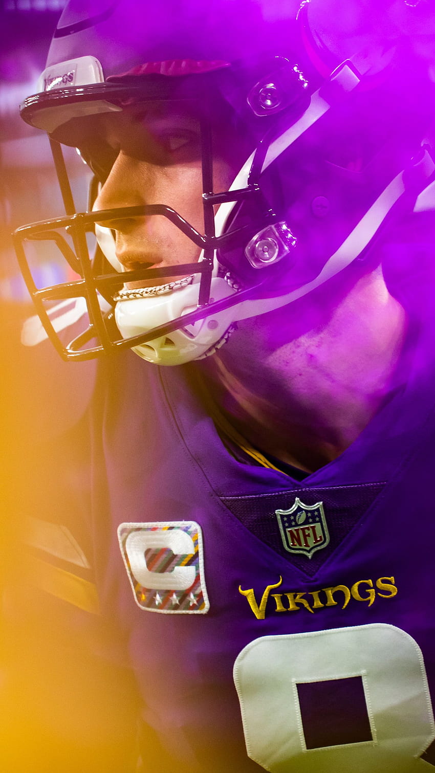 Mobile - Oficjalna strona Minnesota Vikings, Minnesota Vikings Logo Tapeta na telefon HD