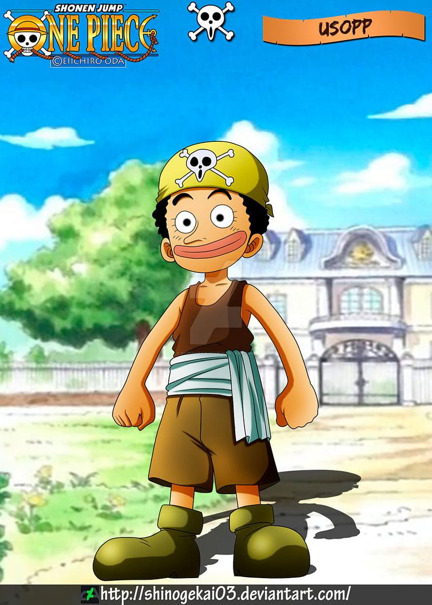 Usopp (Kid) autorstwa ShinNoGekai03. Usopp, One Piece Anime, One Piece Drawing, Usopp Bounty Tapeta na telefon HD