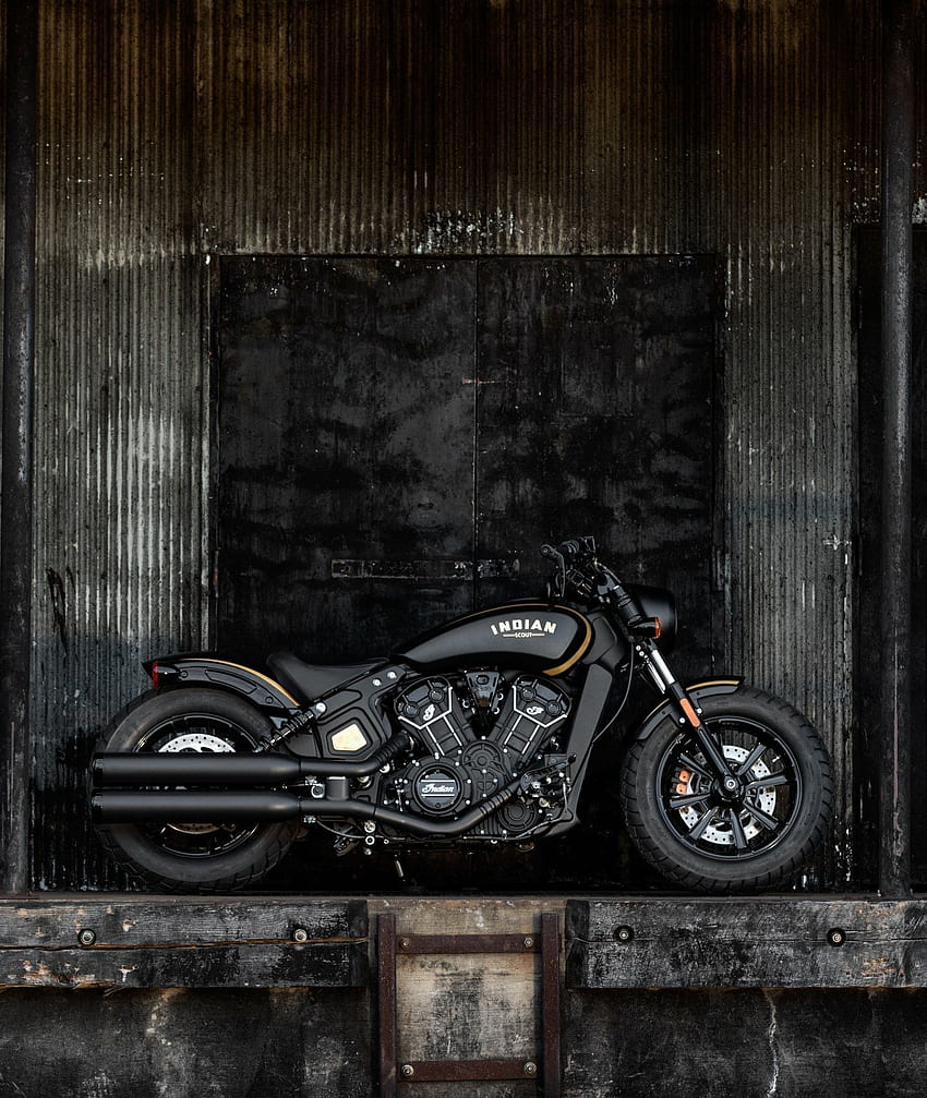 The Jack Daniel's Tennessee Whiskey Limited Edition Indian Scout Bobber merayakan hati dan jiwa. Sepeda motor chopper, sepeda motor India, sepeda motor Bobber wallpaper ponsel HD
