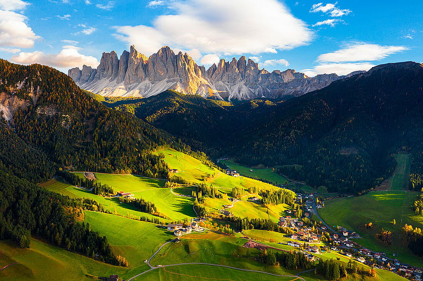 St. Magdalena, Funes Valley, Bolzano, – License – 71333950 ❘ look HD wallpaper