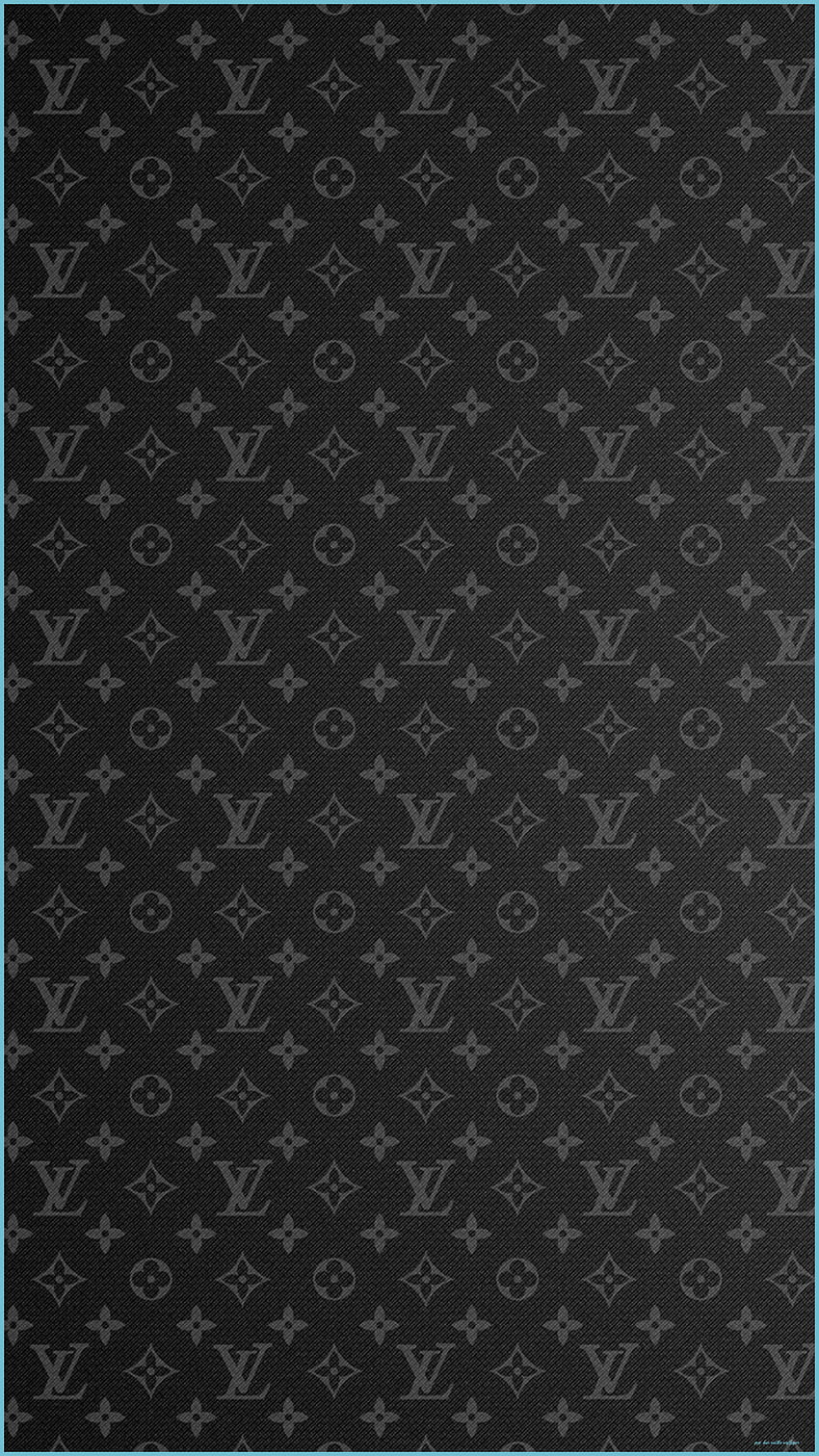 iPhone 10 Louis Vuitton Hitam - Abu-abu Louis Vuitton . Rapi, LV Black wallpaper ponsel HD