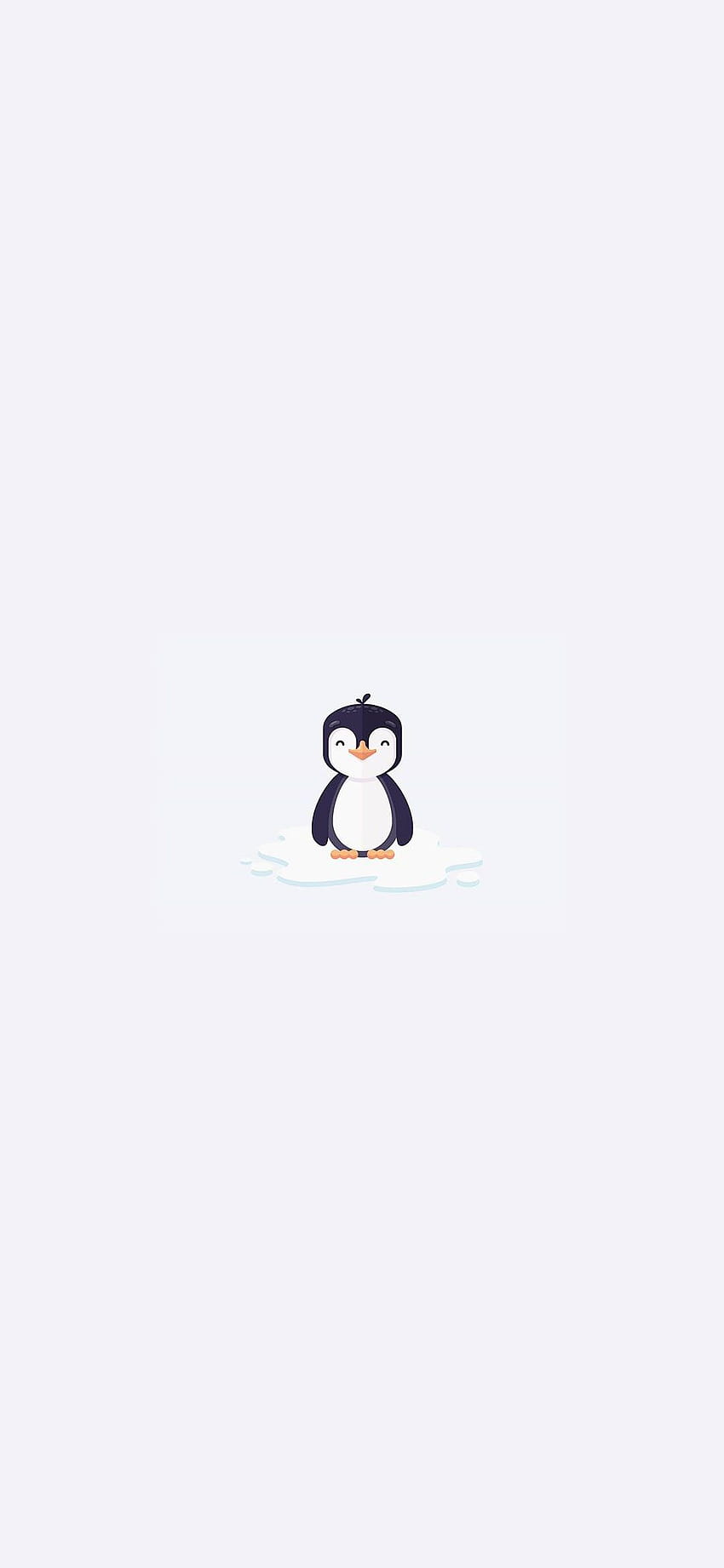 Süßer Pinguin, süßer Winterpinguin HD-Handy-Hintergrundbild