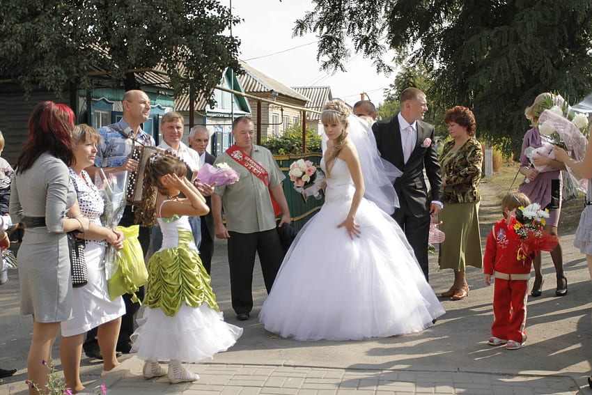Wedding Day, other, nature, people, entertainment HD wallpaper