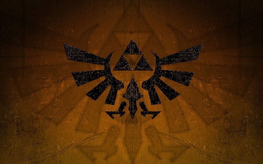 Triforce Background, Zelda Symbol HD wallpaper