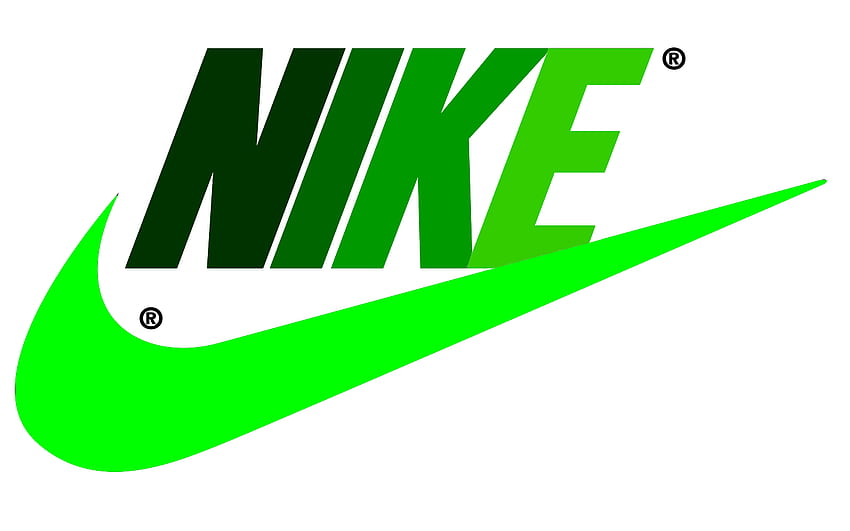 Zielona Nike Tapeta HD