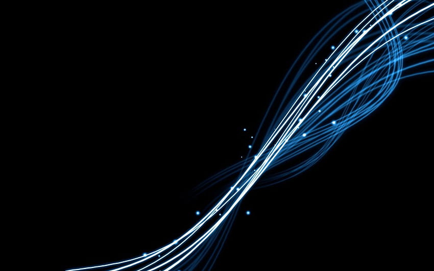 Black And Blue Rays -, Blue Gray Black Abstract HD wallpaper