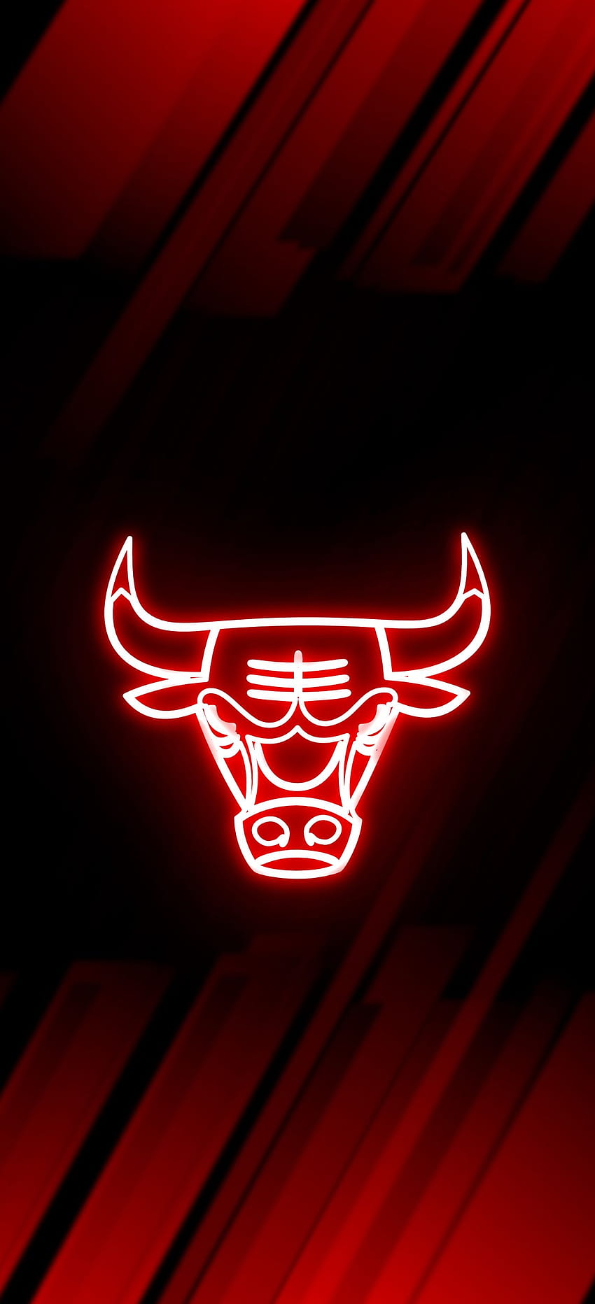 HD wallpaper: Chicago Bulls Logo-Sports Poster Wallpaper, studio shot,  black background