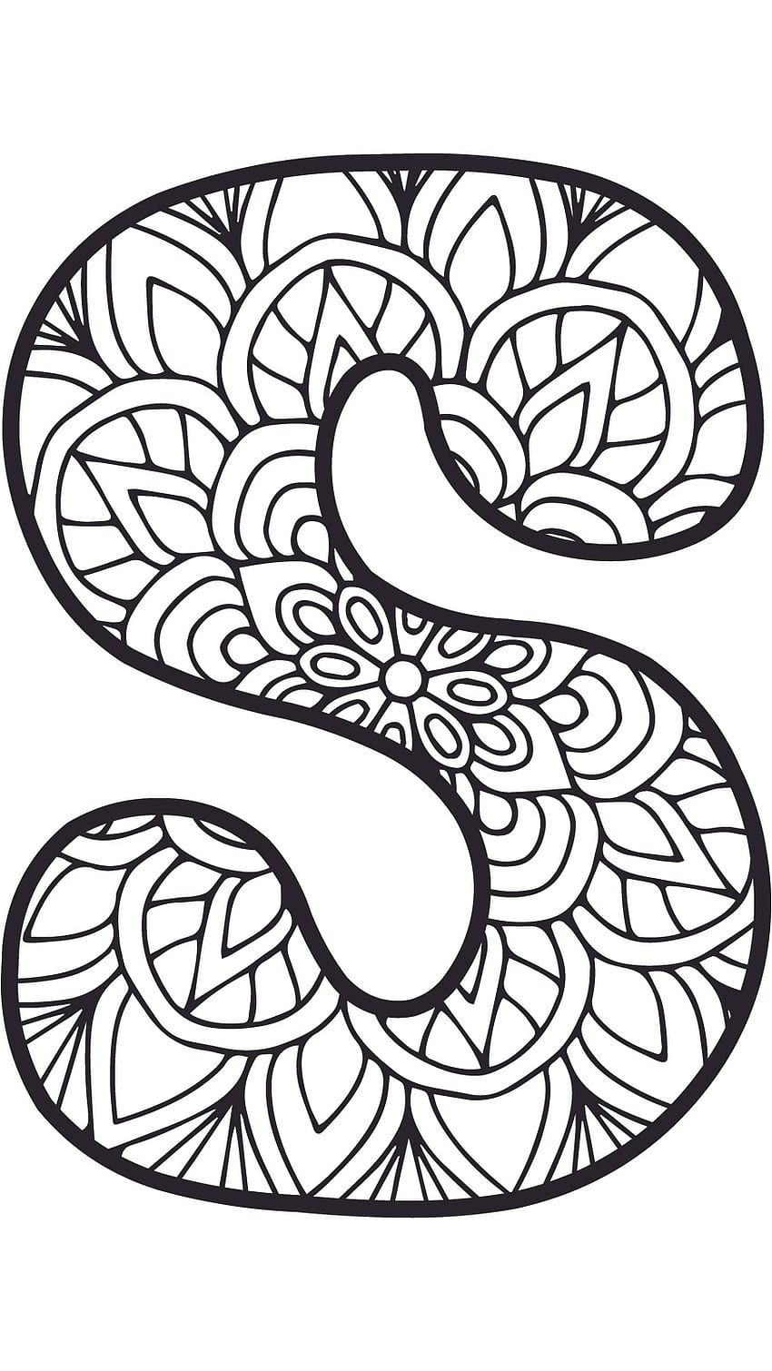 S For Lively Sketch Design Alphabet Letter HD phone wallpaper  Pxfuel