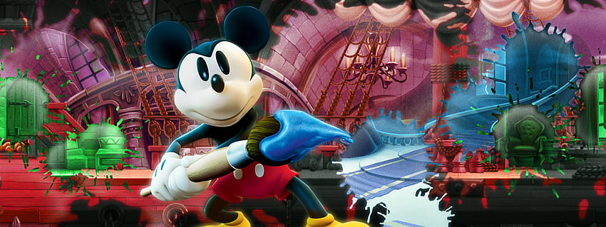 Disney Epic Mickey: Macht der Illusion Review, Epic Mickey 2 HD-Hintergrundbild