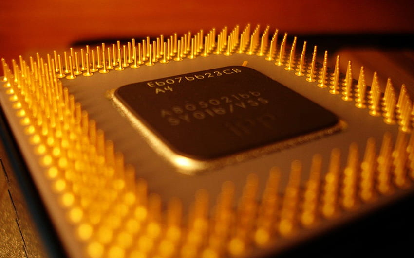 Procesador de CPU de chip de tecnología de hardware. . 284490. UP, Tecnología Naranja fondo de pantalla