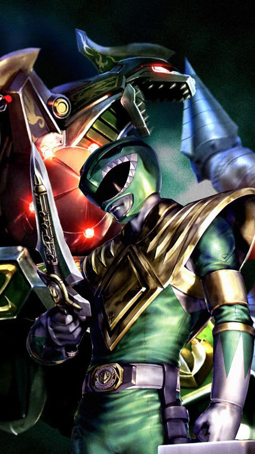 Green Power Ranger, Anime HD-Handy-Hintergrundbild