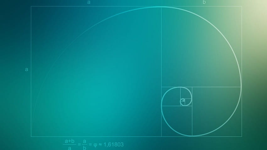 Math, Golden Ratio for Laptop HD wallpaper