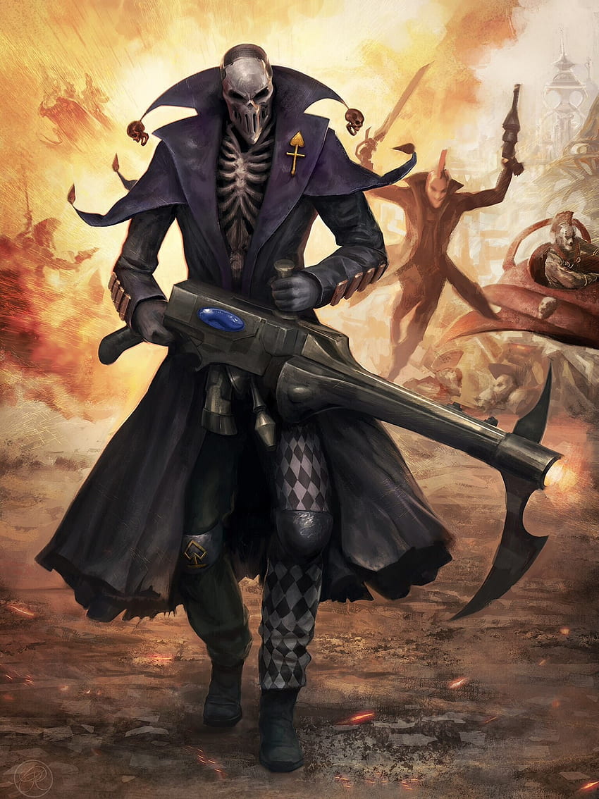 bouffon de la mort eldar arlequin · Warhammer 40kFandomUniverse Fond d'écran de téléphone HD