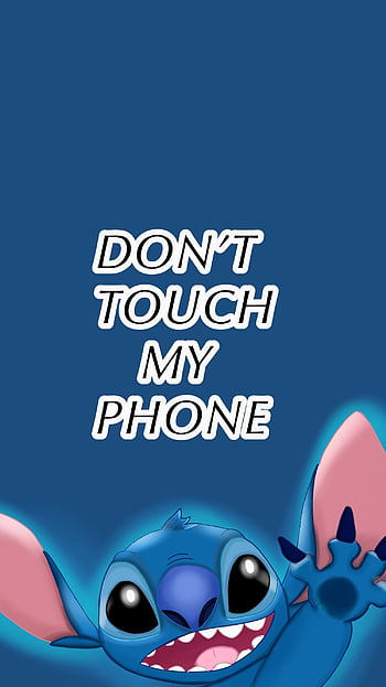 Stitch. Funny iphone , Dont touch my phone , Cartoon iphone, Stitch ...