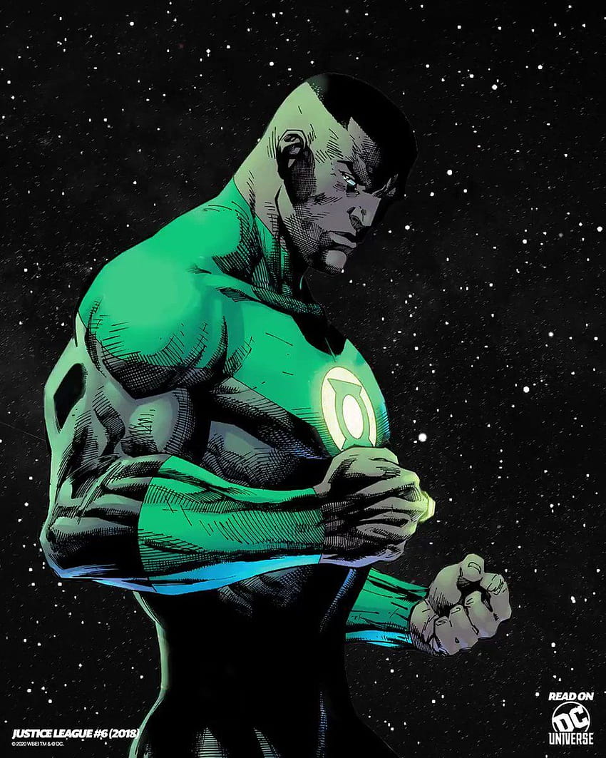 DC Universe - Marine. Architect. Green Lantern. John Stewart can do it all. in 2020. Green lantern comics, Black green lantern, Green lantern HD phone wallpaper