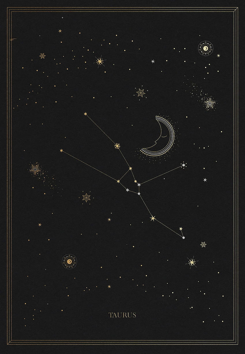 La constelación de Tauro. Arte tauro, Constelacion tauro y Tatuajes de constelaciones fondo de pantalla del teléfono