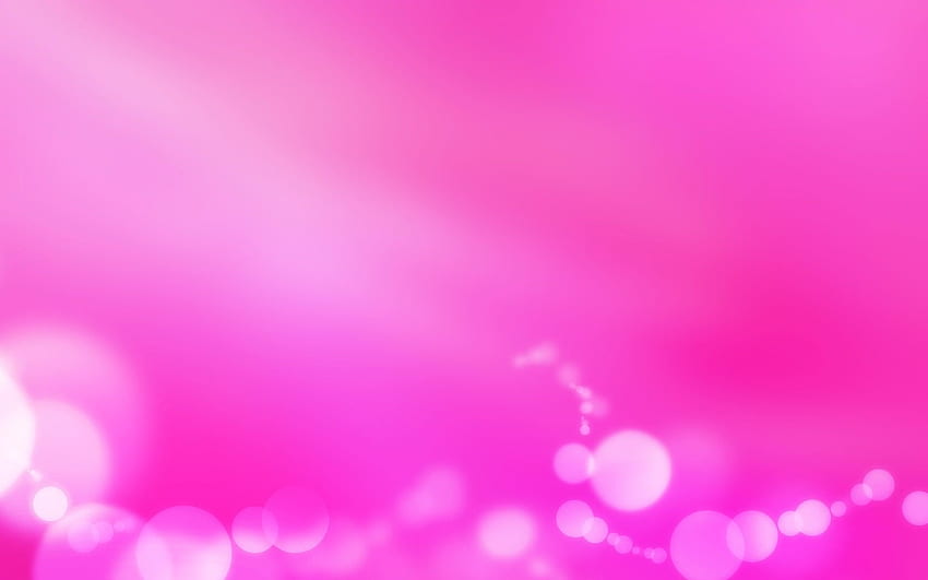 Fuchsia Abstract Pink Bokeh HD wallpaper