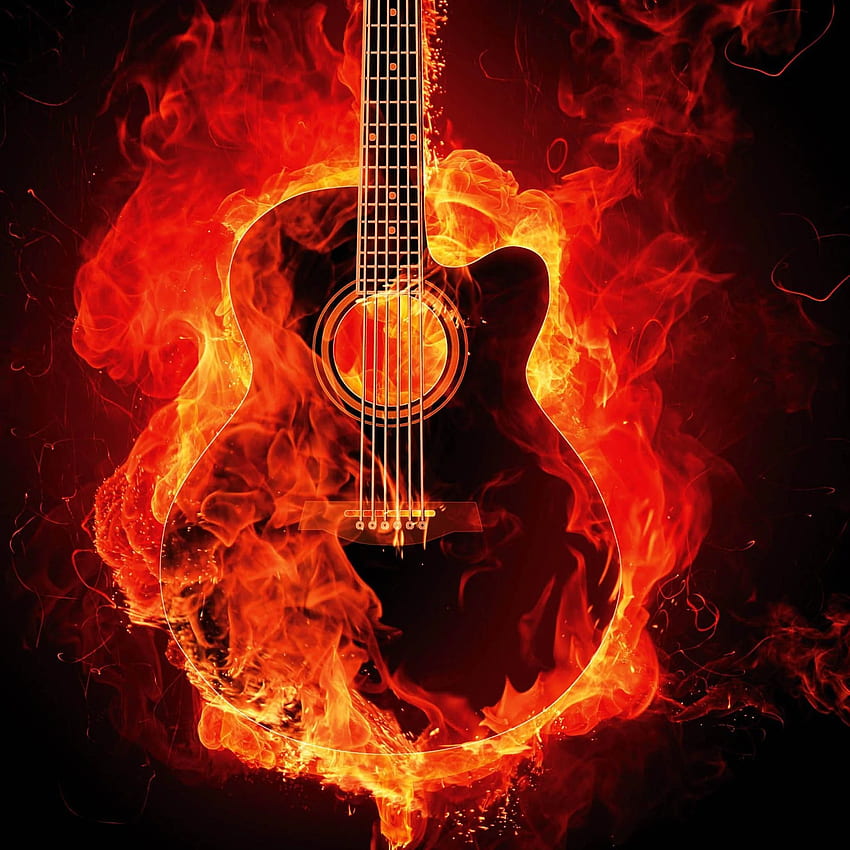 iPad . Guitar iPad and Background. Music , Best iphone , Guitar, Beautiful Acoustic Guitar HD phone wallpaper