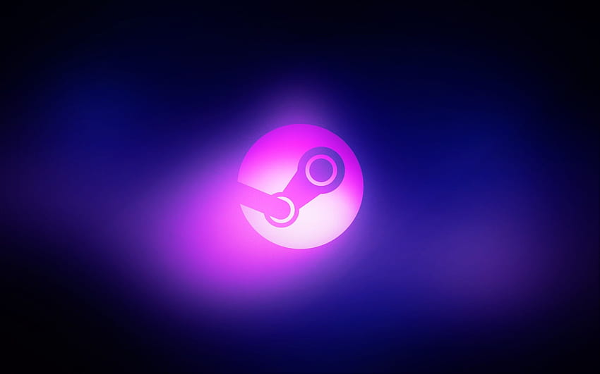 Fundo Do Vapor. Steam, Steam roxo e logotipo do Steam papel de parede HD