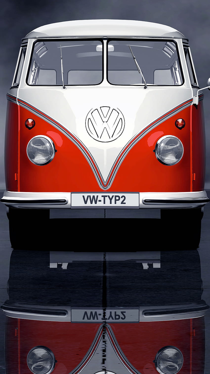 Volkswagen Combi iPhone Parallax 3 Volkswagen - Vw Combi iPhone - -, Volkswagen Bus iPhone wallpaper ponsel HD