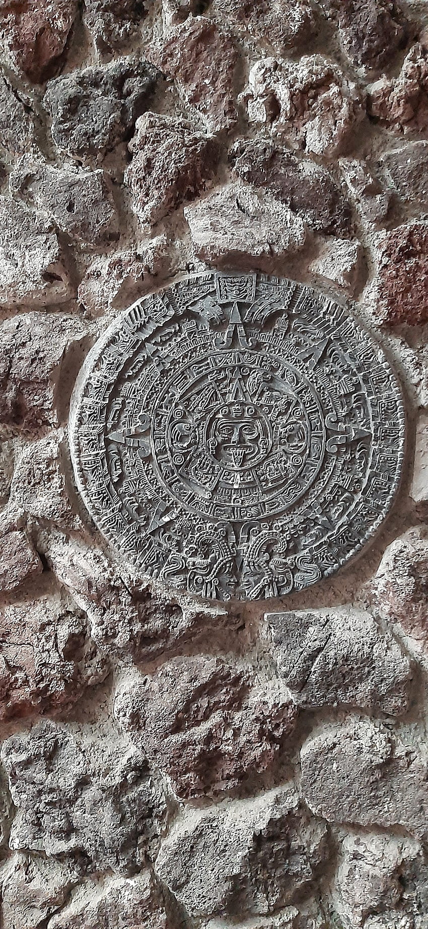 Aztec Calendary, artifact, art HD phone wallpaper
