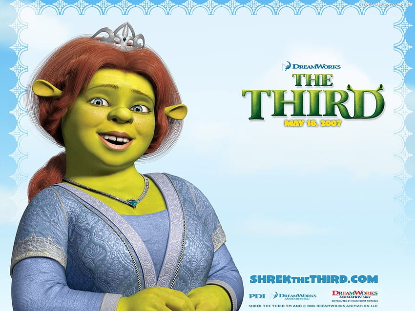 Desenho Animado, Shrek, Fiona papel de parede HD