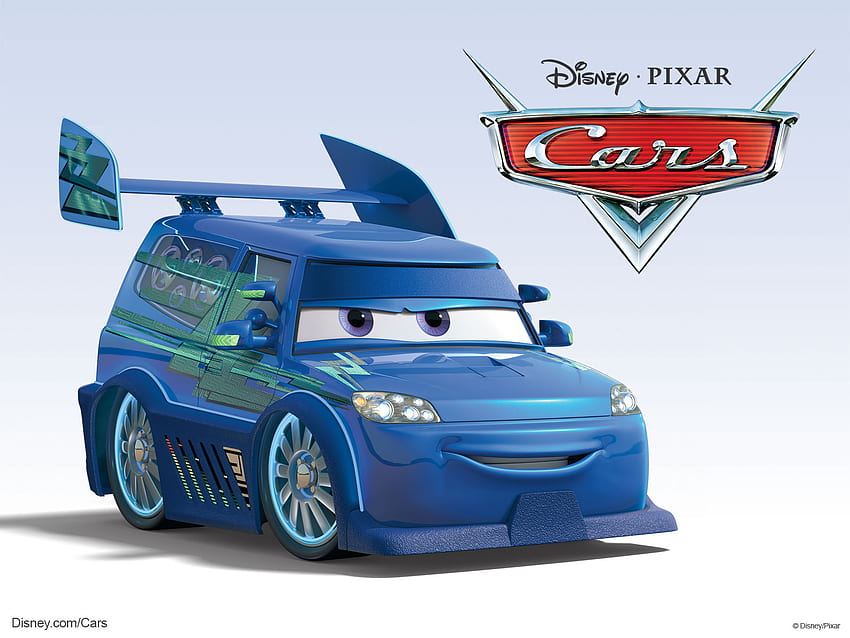 DJ de la película Cars de Disney Pixar fondo de pantalla