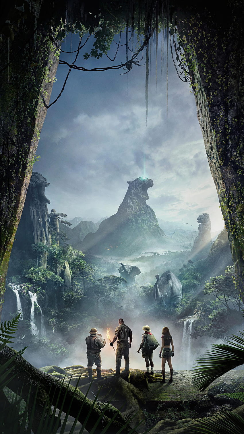 Film Jumanji: Welcome to the Jungle (2022). wallpaper ponsel HD
