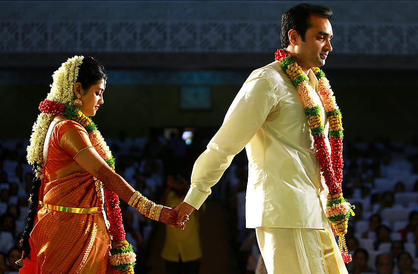 Kerala Matrimonio indù candido graphy Sfondo HD