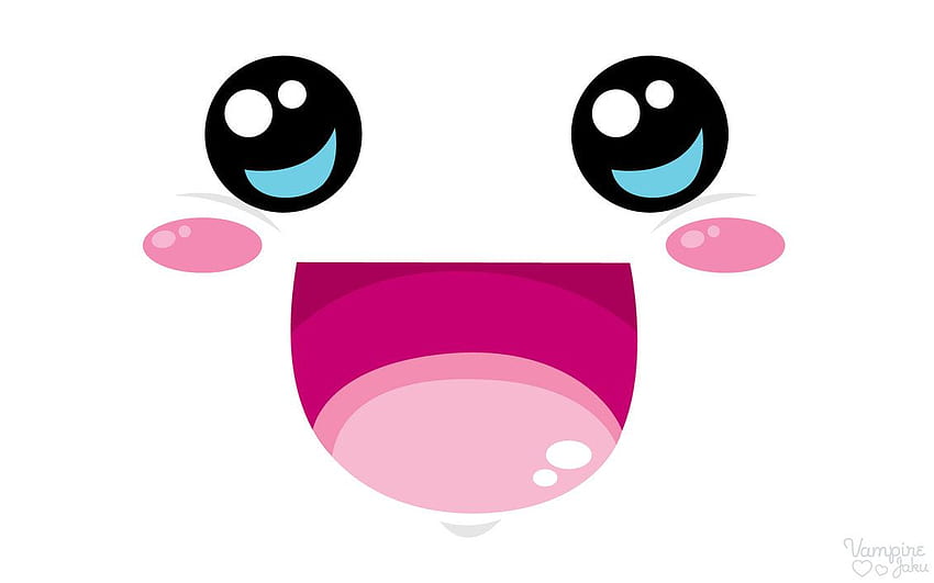 cute face Collection, Kawaii Emoticon HD wallpaper