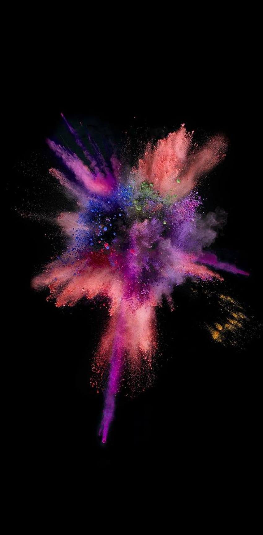 Chalk Explosion HD phone wallpaper
