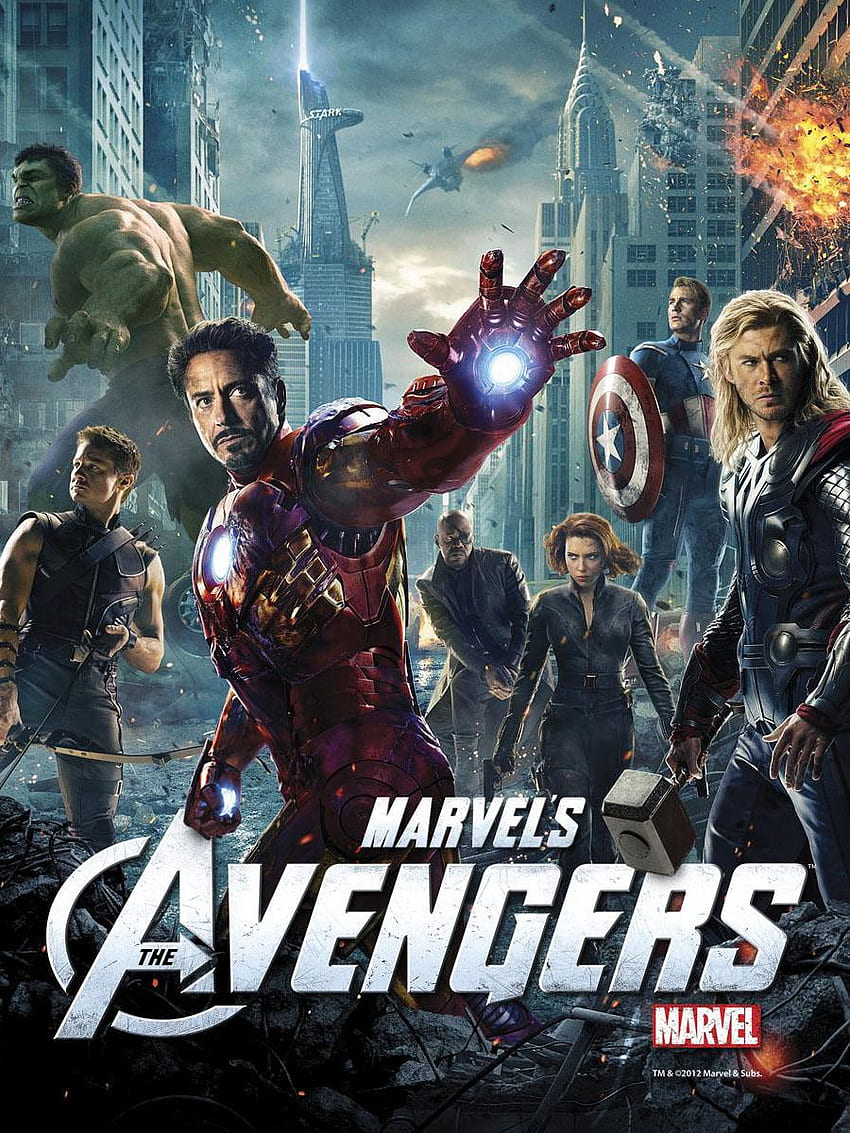 The Avengers , Film, HQ The Avengers, The Avengers 2012 HD-Handy-Hintergrundbild