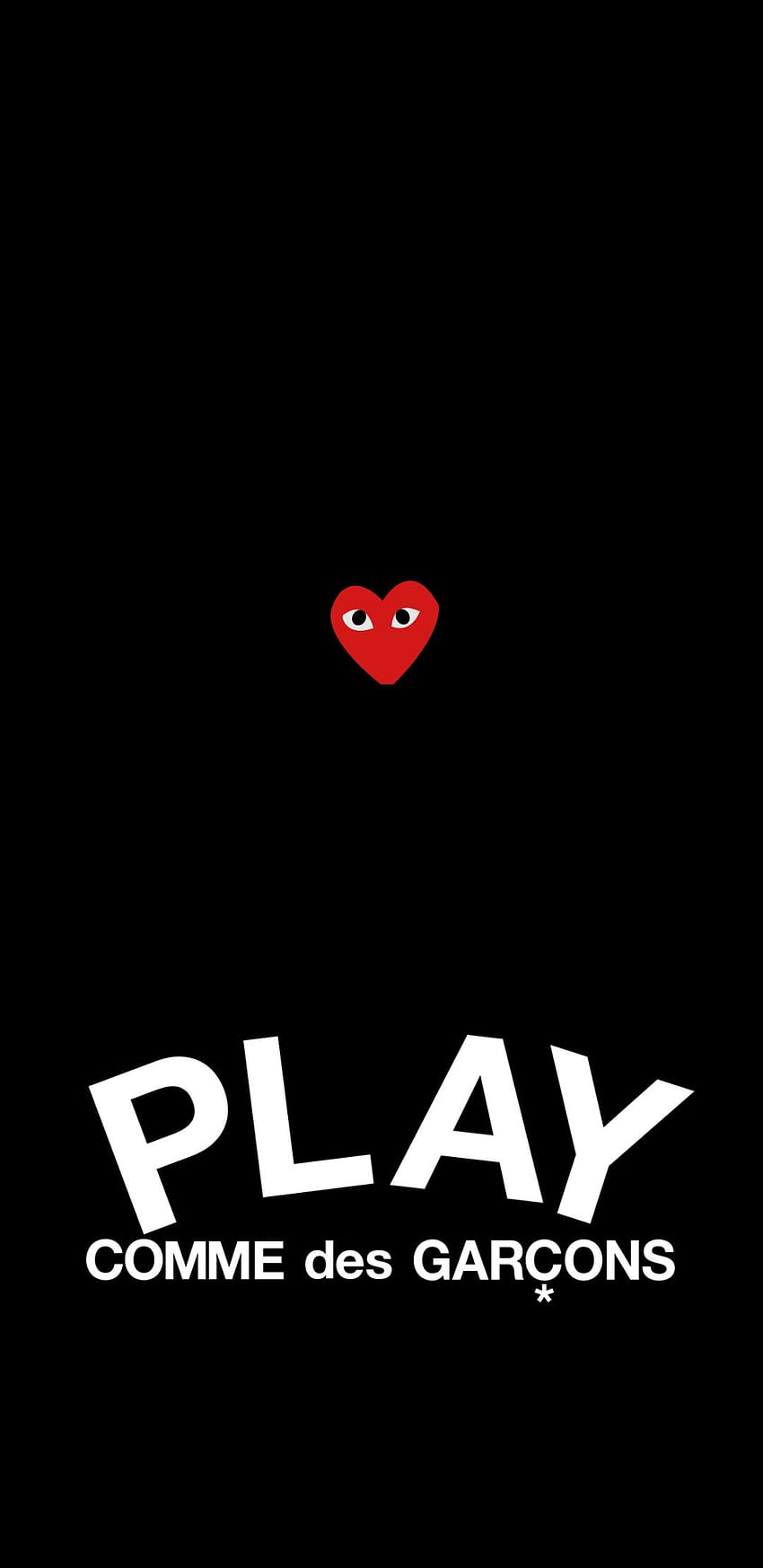Comme des garcon . iPhone , Aesthetic iphone, CDG Play HD phone wallpaper