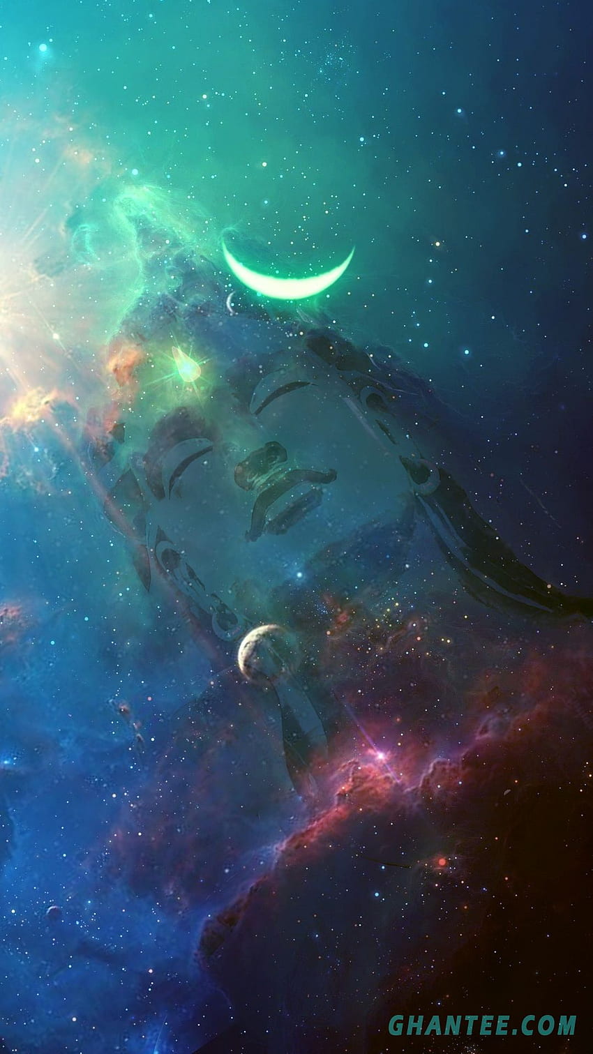 Adiyogi Shiv Telefon. Lord Shiva, von Shiva, Lord Shiva-Malerei, kosmischer Gott HD-Handy-Hintergrundbild