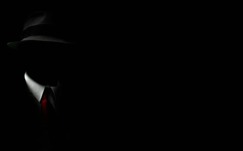 Sombrero negro, hacker oscuro fondo de pantalla