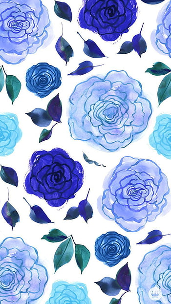 Light blue floral background HD wallpapers | Pxfuel