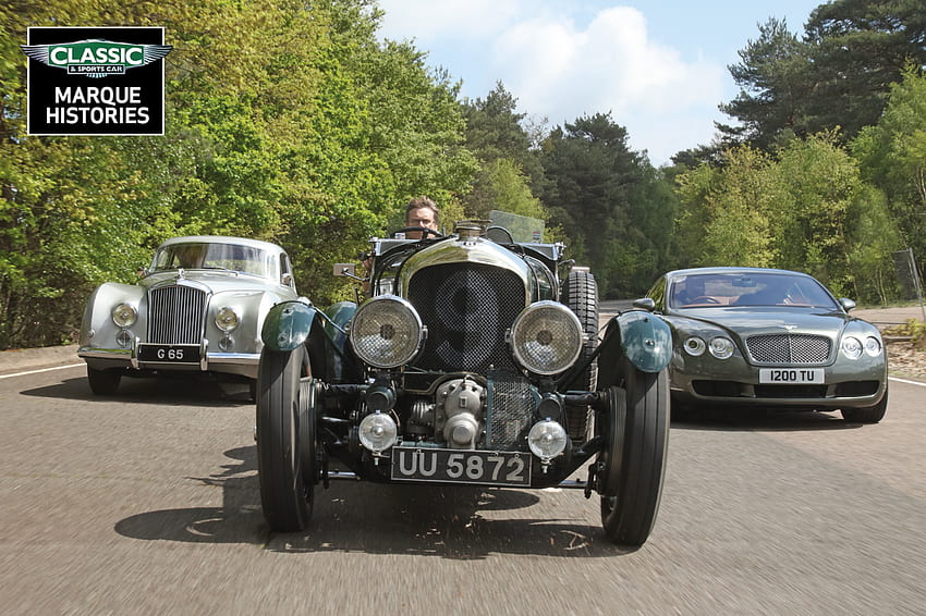 A história da Bentley: de Blowers a Speed ​​8 e além. Carros clássicos e esportivos, Bentley antigo papel de parede HD