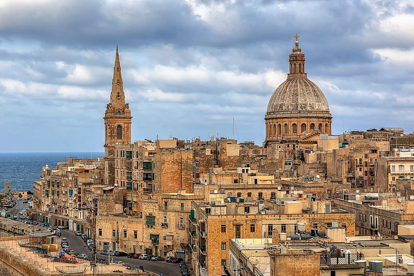 Cinco 5: Valletta (Malta) papel de parede HD