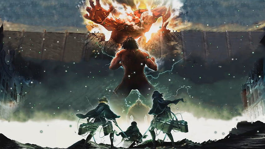 Attack On Titan Season 2, Female Titan HD wallpaper