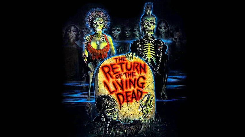 Filme de terror criativo Filme de terror - pôster do filme Return Of The Living Dead - - papel de parede HD