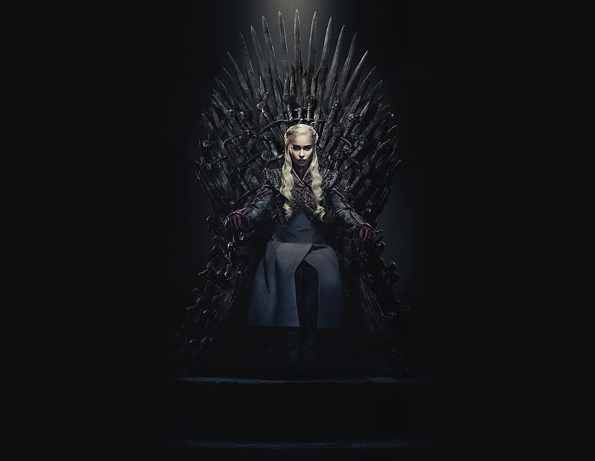 Daenerys Targaryen Regina delle Ceneri nel Trono di Spade Sfondo HD