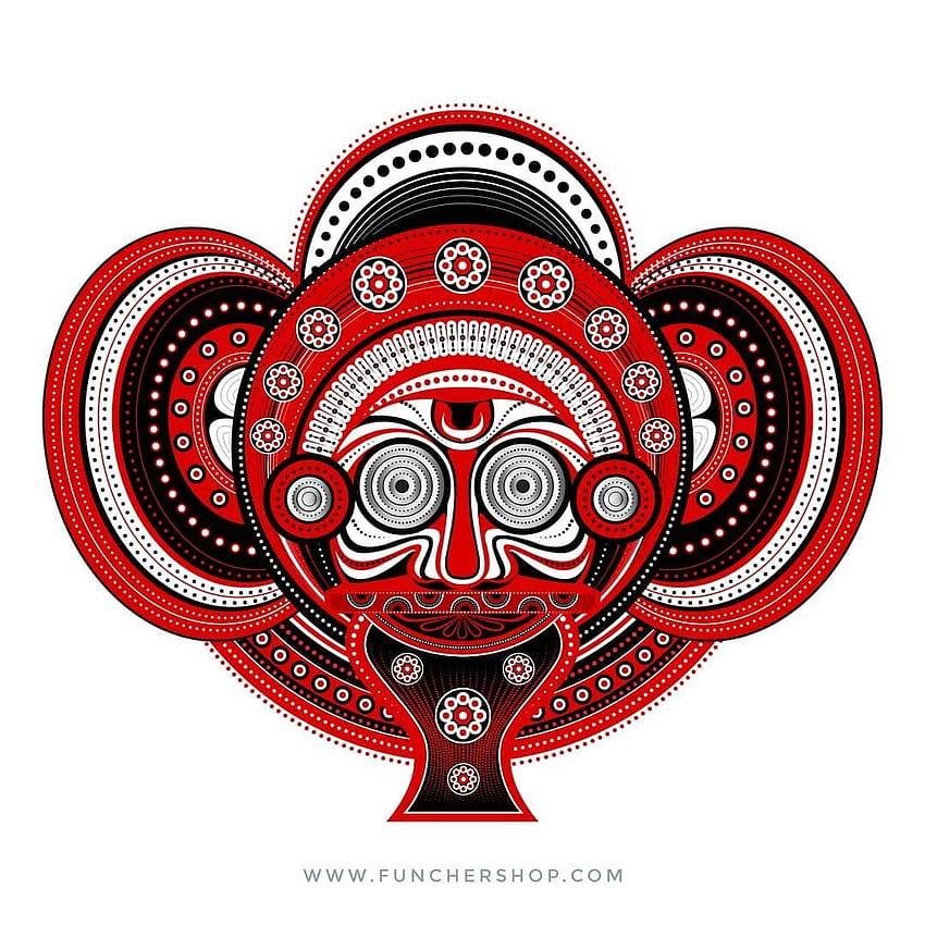 Pottan Theyyam Projects :: Photos, videos, logos, illustrations and  branding :: Behance